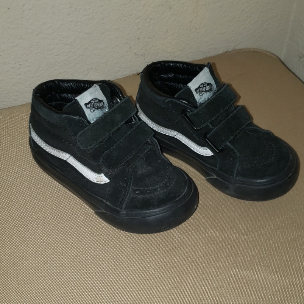Velcro Black Vans